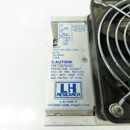 LH Research KX500 F3ABFHLLN Power Supply Rev H 100-120/200-240V Input