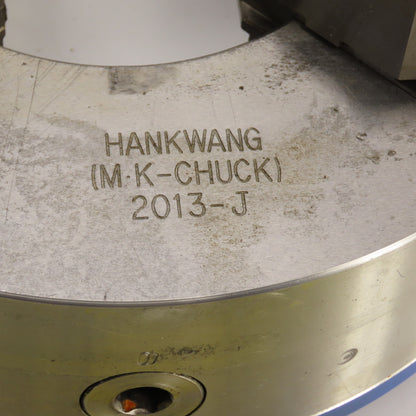 Hankwang MK-Chuck 4-Jaw 12-1/2" OD Scroll Chuck From FL3015 Laser