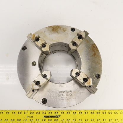 Hankwang MK-Chuck 4-Jaw 12-1/2" OD Scroll Chuck From FL3015 Laser