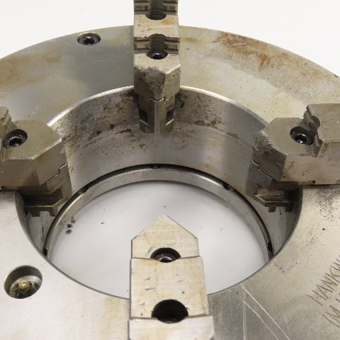 Hankwang MK-Chuck 4-Jaw 12-1/2" OD Scroll Chuck From FL3015 Laser