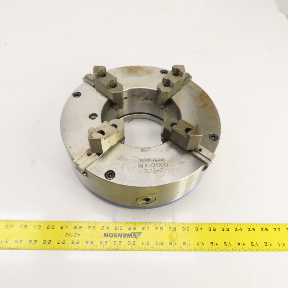 Hankwang MK-Chuck 4-Jaw 12-1/2" OD Scroll Chuck From FL3015 Laser
