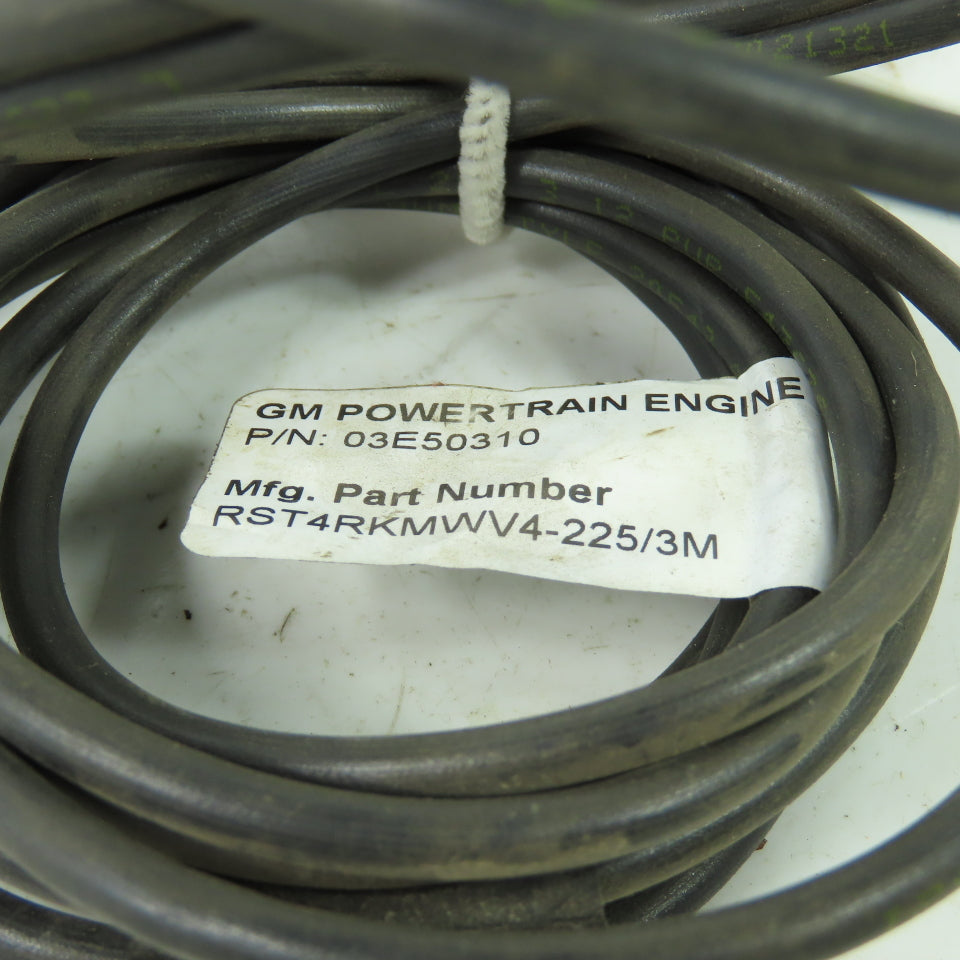 GM Powertrain 03E50310 RST4RKMWV4-225/3M Cordset Cable 4-Pin Male To Female