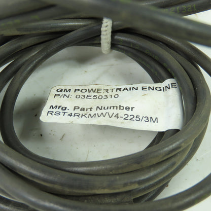GM Powertrain 03E50310 RST4RKMWV4-225/3M Cordset Cable 4-Pin Male To Female