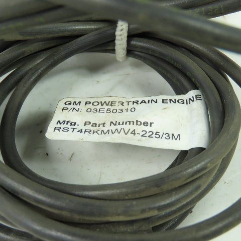 GM Powertrain 03E50310 RST4RKMWV4-225/3M Cordset Cable 4-Pin Male To Female