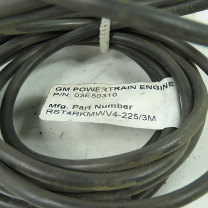 GM Powertrain 03E50310 RST4RKMWV4-225/3M Cordset Cable 4-Pin Male To Female