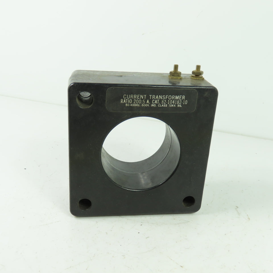 82-104182-10 200:5 Ratio Current Transformer 600V 10KV 50-400z