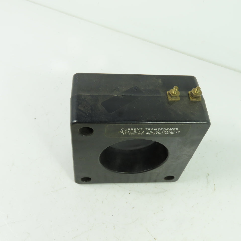 82-104182-10 200:5 Ratio Current Transformer 600V 10KV 50-400z