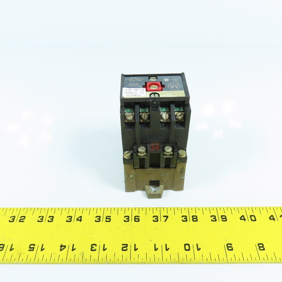 Allen Bradley 700-P400A1 Convertible Contact AC Control Relay 120V Coil