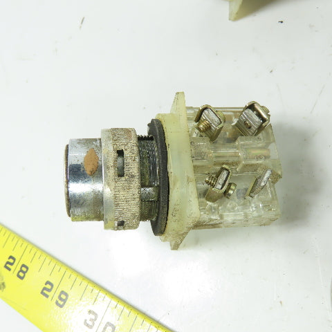 Schneider 9001-KA1 Black Pushbutton Switch Contact Block 600V Lot Of 7