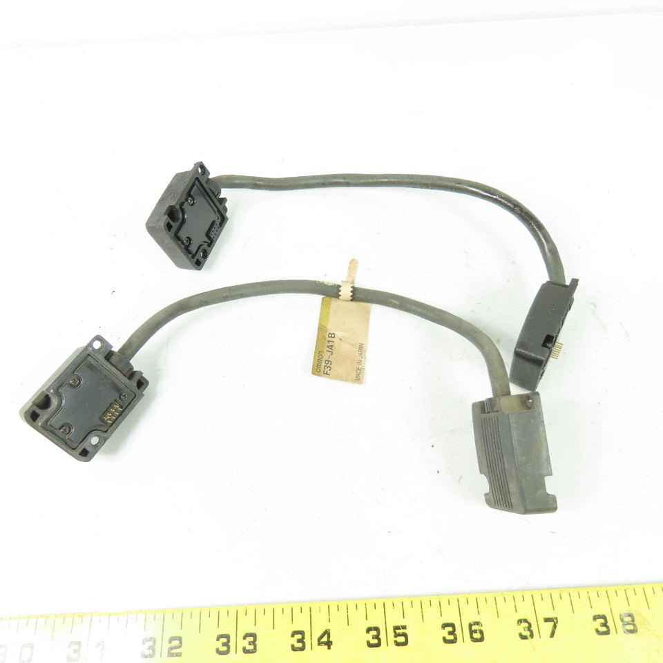 Omron F39-JA1B Safety Light Curtain Cordset Connector Cable Lot Of 2