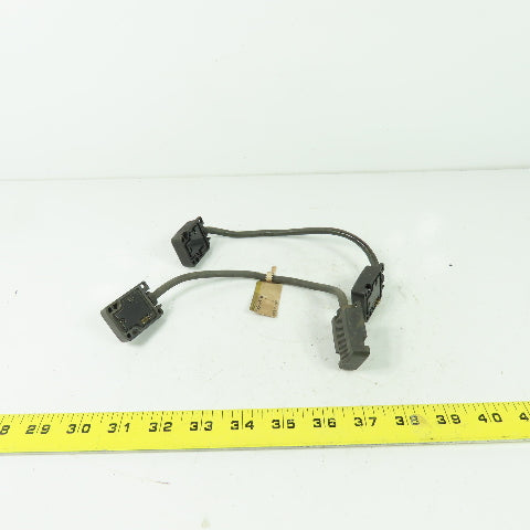 Omron F39-JA1B Safety Light Curtain Cordset Connector Cable Lot Of 2