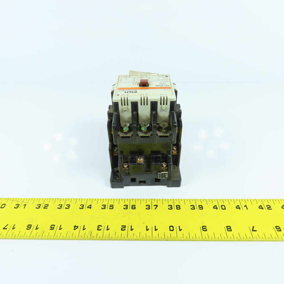 Fuji SC-2SN 26A Magnetic Contactor 220V Coil 22kW