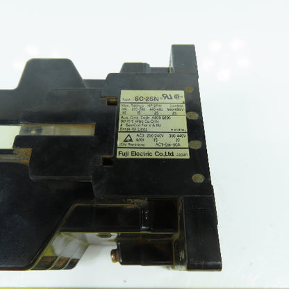 Fuji SC-2SN 26A Magnetic Contactor 220V Coil 22kW