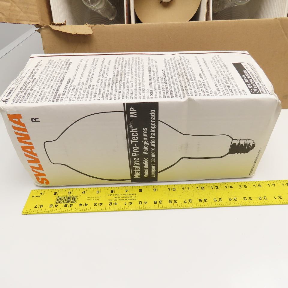 Sylvania MP1000 Metalarc Pro-Tech 1000W EX39 EXCL Mogul Base Clear Bulb Lot Of 6