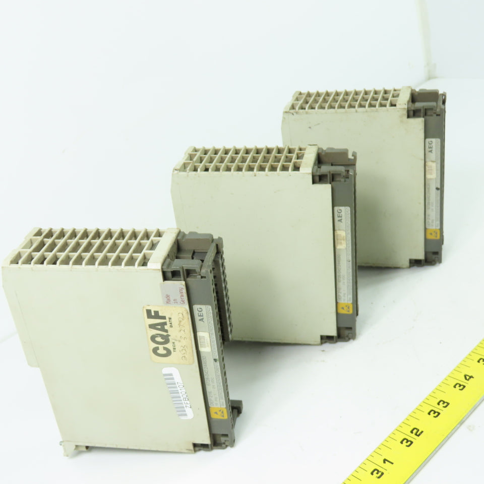 AEG 6728-042.244630 DEP 216 Input Module 24VDC Lot Of 3