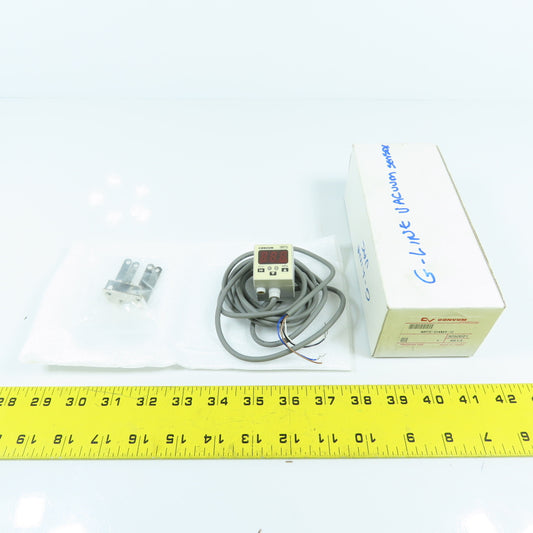 Myotoku Convum MPS-D4M5-G Vacuum Pressure Sensor W/ Brackets 10-30VDC NEW