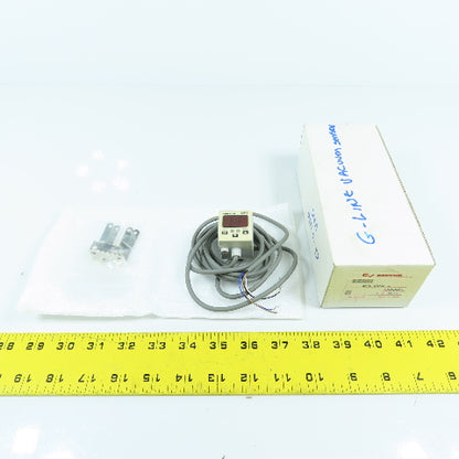 Myotoku Convum MPS-D4M5-G Vacuum Pressure Sensor W/ Brackets 10-30VDC NEW