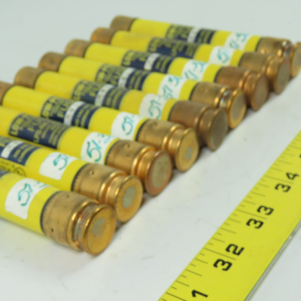 Bussmann LPS-RK-2-1/2SP Low Peak Time Delay Fuse 600VAC 300VDC Lot Of 9