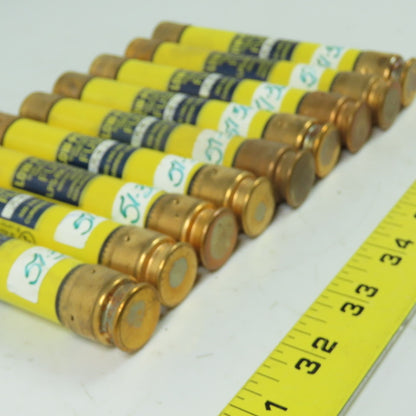 Bussmann LPS-RK-2-1/2SP Low Peak Time Delay Fuse 600VAC 300VDC Lot Of 9