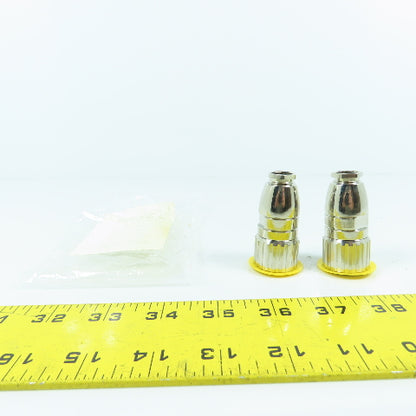 RDE RC-63P1N121500 9 Pin Circular Male Straight Connector Lot Of 2