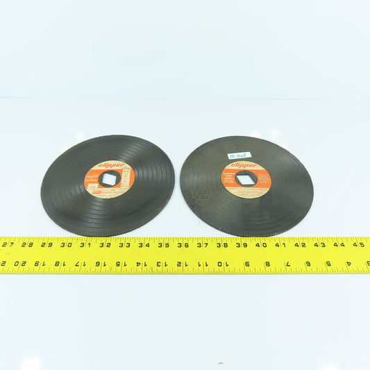 Norton Clipper 8" x 1/8" Masonry & Concrete Circular Saw Blade Lot Of 2