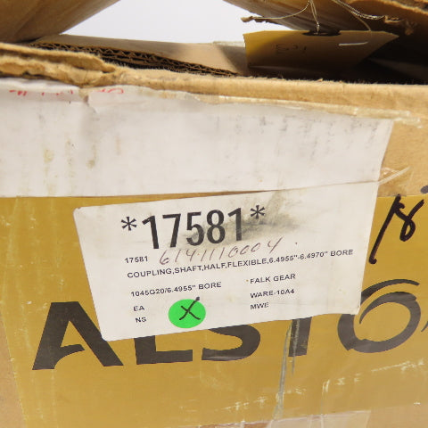 Falk 1203223 Steel Gear Coupling Hub 1045G20/6.4955" Bore
