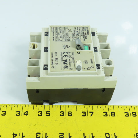 Mitsubishi NV50-FHU 30A Earth Leakage Circuit Protector Breaker 100-200VAC