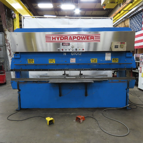 Hydrapower HM 07012 70 Ton 12' Hydraulic Brake Press 208/480V CNC Back Guage
