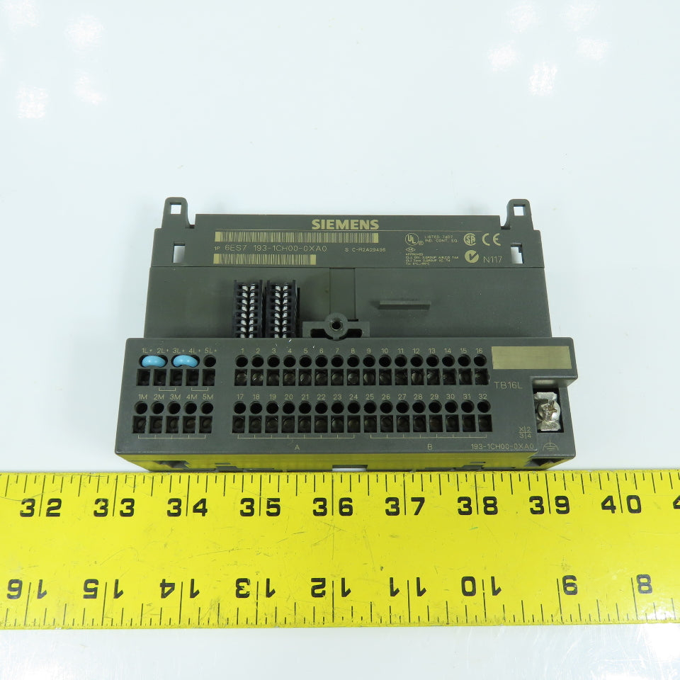 Siemens 6ES7 193-1CH00-0XA0 TB16L Terminal Block Strip