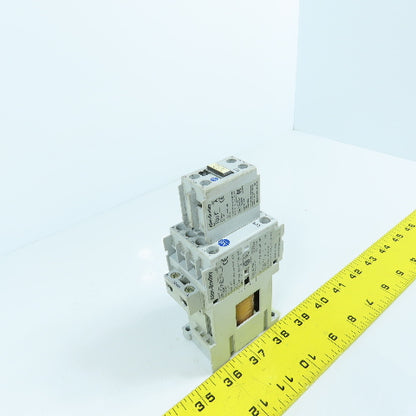 Allen Bradley 100-C09Z*10 25A 600VAC Contactor 24VDC Coil W/ 100-F Aux