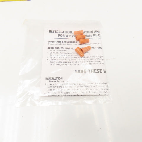 DXR-65 120/277V 6V 50W Battery Back Up Emergency Light NIB Set Of 2