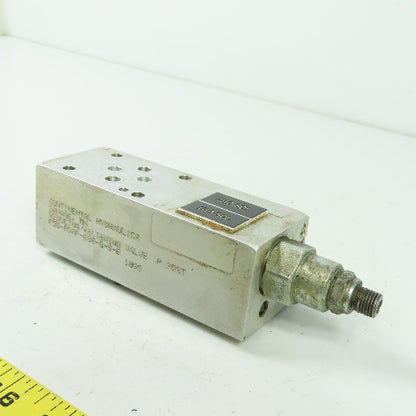 Continential Hydraulics P5S-PDRP-080-G-S-B Reducing Relieving Valve P Port