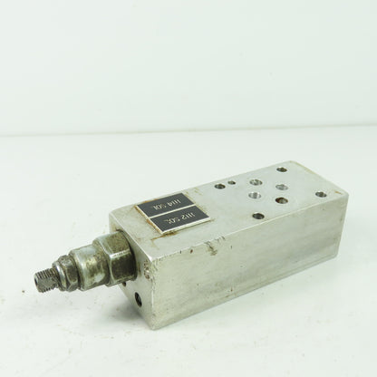 Continential Hydraulics P5S-PDRP-080-G-S-B Reducing Relieving Valve P Port