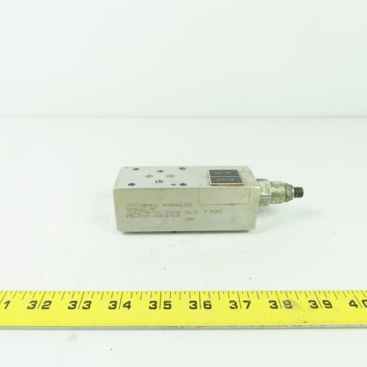 Continential Hydraulics P5S-PDRP-080-G-S-B Reducing Relieving Valve P Port