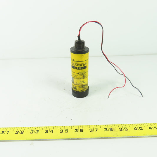 Scott 4581 Series 4500 Sensor Stik Gas Transmitter 0-50 PPM H2S