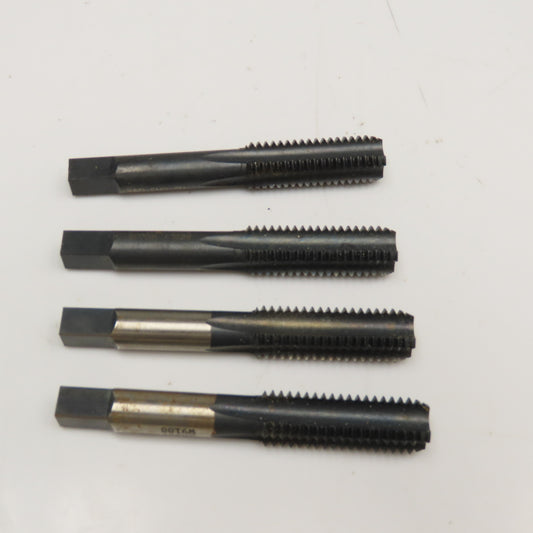 Besly 9/16"-12 NC HS Hand Tap 4 Flute Straight Bottoming Lot of 4