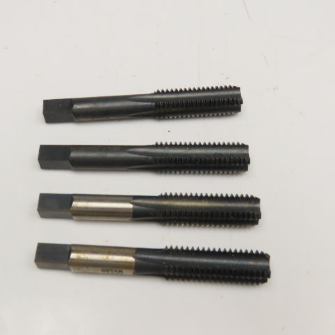 Besly 9/16"-12 NC HS Hand Tap 4 Flute Straight Bottoming Lot of 4