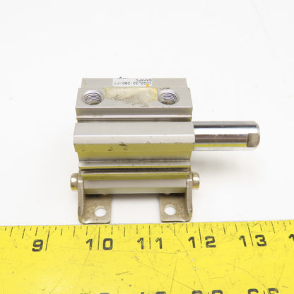 SMC CDQ2L32-20D-F7 32mm Bore 20mm Stroke Double Acting Air Cylinder