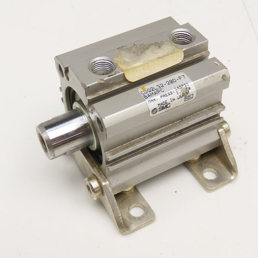 SMC CDQ2L32-20D-F7 32mm Bore 20mm Stroke Double Acting Air Cylinder