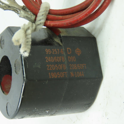 Asco 99-257-6 Solenoid Coil 208-240V 50/60Hz N-1044