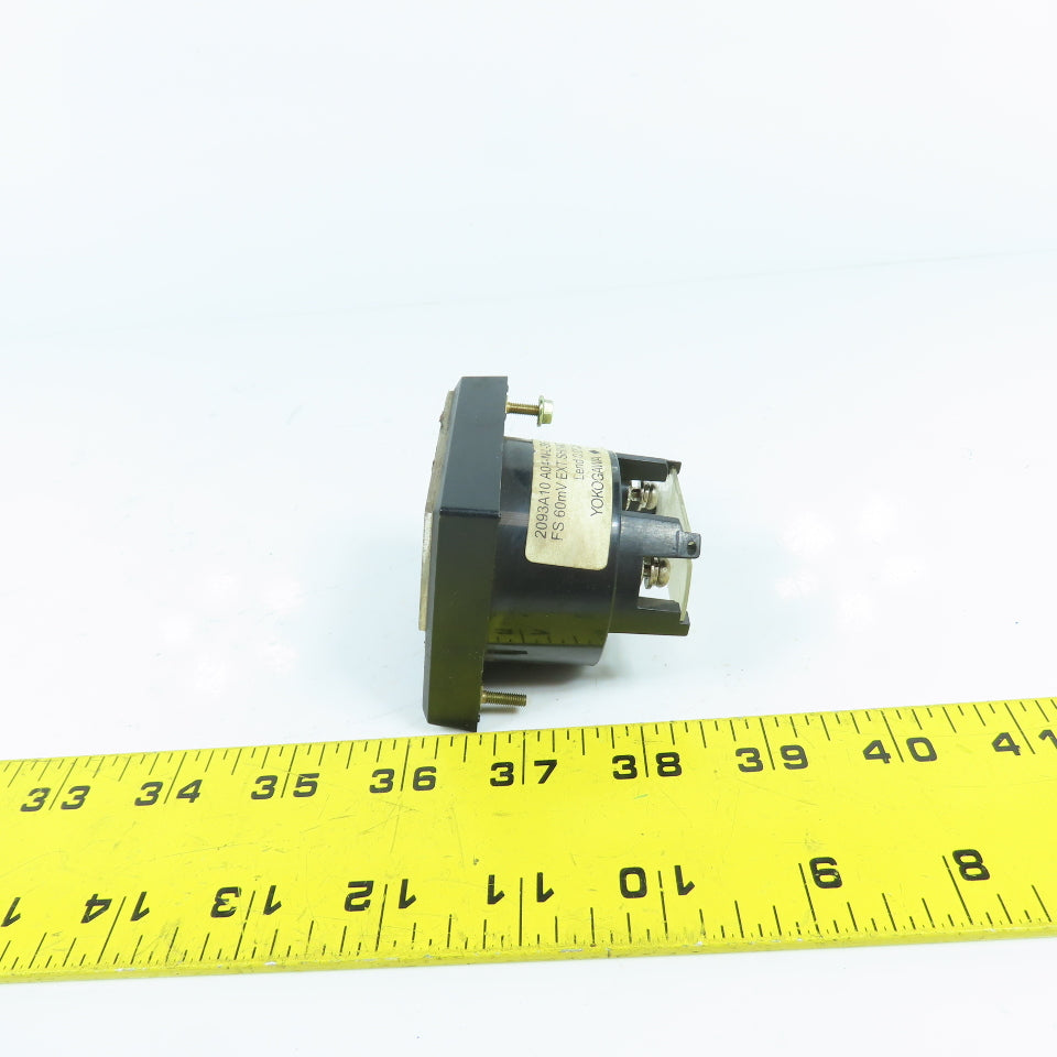 Yokagawa 2093A10 A04-N-L-BS 0-400 Ammeter FS 60mV EXT Shunt