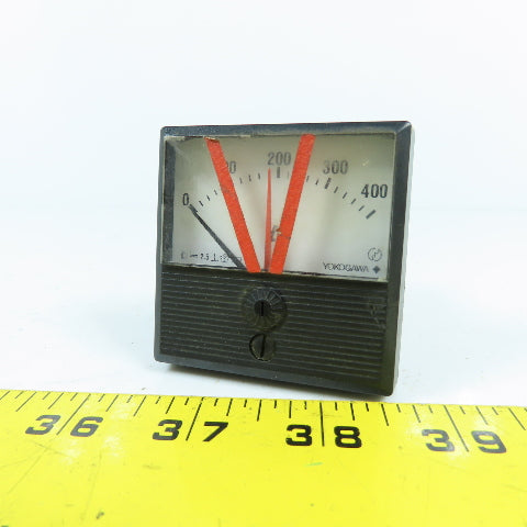 Yokagawa 2093A10 A04-N-L-BS 0-400 Ammeter FS 60mV EXT Shunt