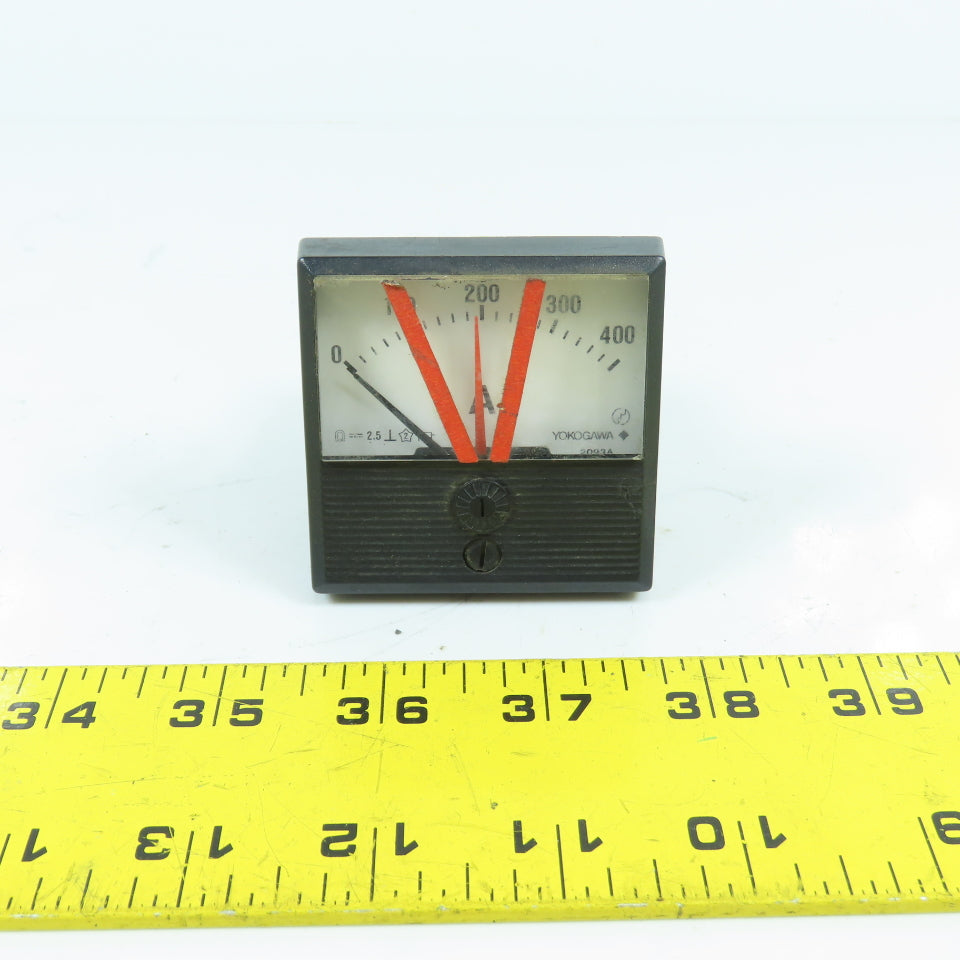 Yokagawa 2093A10 A04-N-L-BS 0-400 Ammeter FS 60mV EXT Shunt