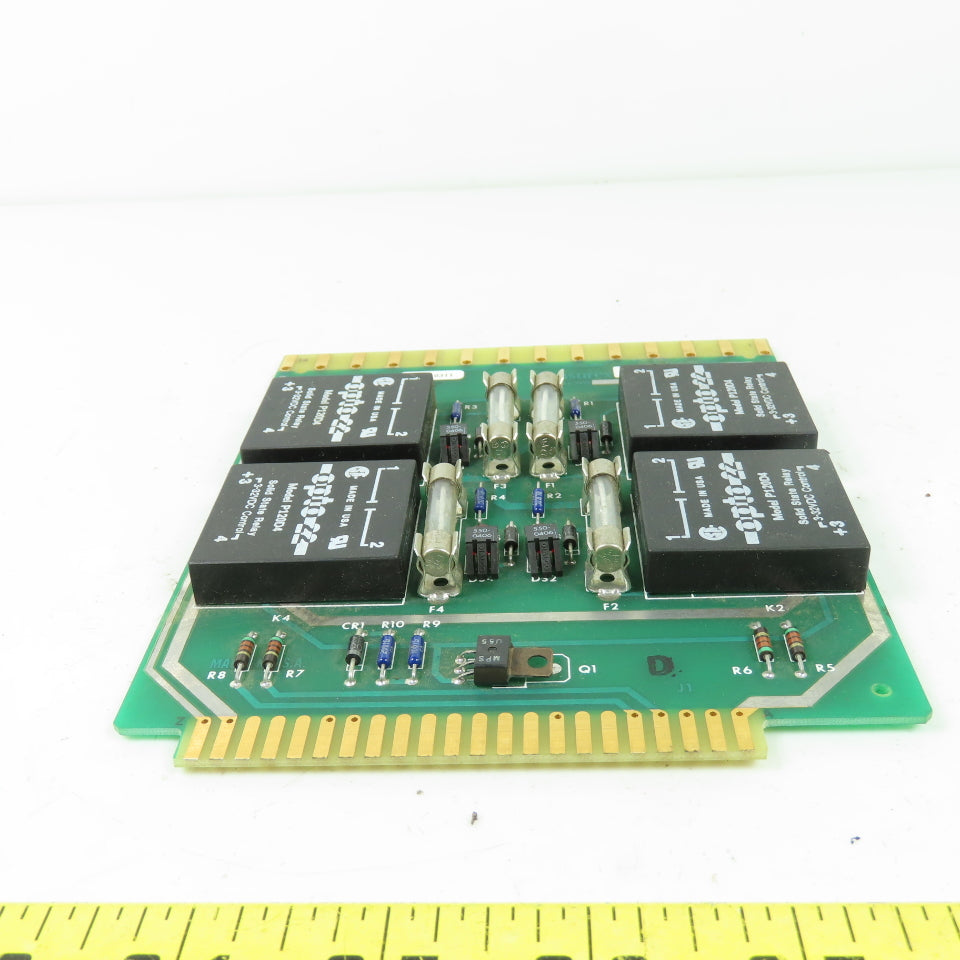 Measurex 05289400 Solid State Relay Circuit Board Rev B
