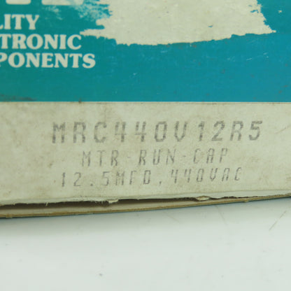 NTE MRC440V12R5 Motor Run Capacitor 440VAC 12.5uF