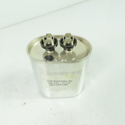 NTE MRC440V12R5 Motor Run Capacitor 440VAC 12.5uF
