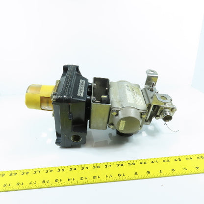 Swagelok AT Series Valve Actuator W/ 2200PSIG SS YQ7056001 Valve & Monitor
