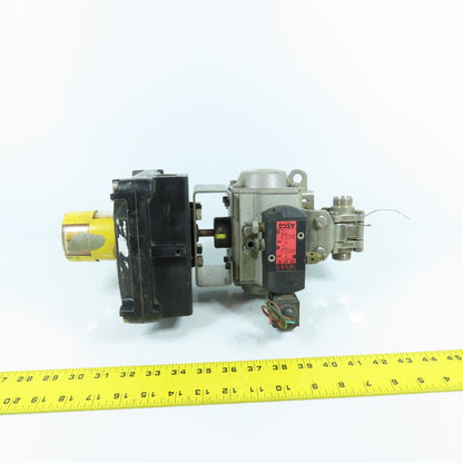 Swagelok AT Series Valve Actuator W/ 2200PSIG SS YQ7056001 Valve & Monitor
