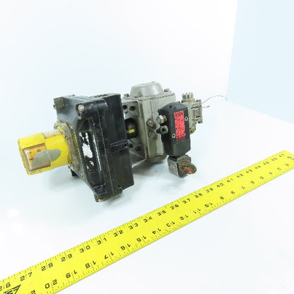 Swagelok AT Series Valve Actuator W/ 2200PSIG SS YQ7056001 Valve & Monitor
