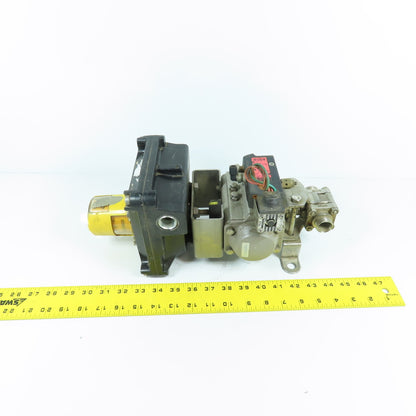 Swagelok AT Series Valve Actuator W/ 2200PSIG SS YQ7056001 Valve & Monitor